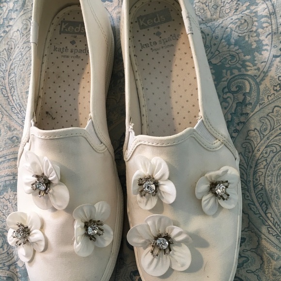 kate spade Shoes - COPY - Kate Spade Keds Flower Tennis Shoe platform